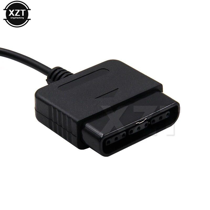 NAUJAS USB adapterio keitiklio laidas žaidimų valdikliui, skirtas Sony PS2 į PS3 PlayStation Joypad GamePad PC vaizdo žaidimų priedai