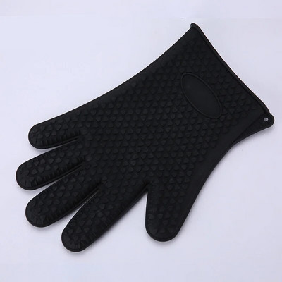 Karščiui atsparios silikoninės pirštinės kepimui ant grotelių keptuvės krosnyje puodo laikiklis pirštinė virtuvė karšta paieška virtuvės priedai Kepimo įrankis