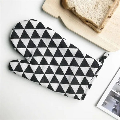 Virtuvinės sutirštintos šilumą izoliuojančios pirštinės Mikrobangų krosnelė Specialios buitinės pirštinės nuo nuplikimo Aukštos temperatūros kepimo įrankiai 1vnt