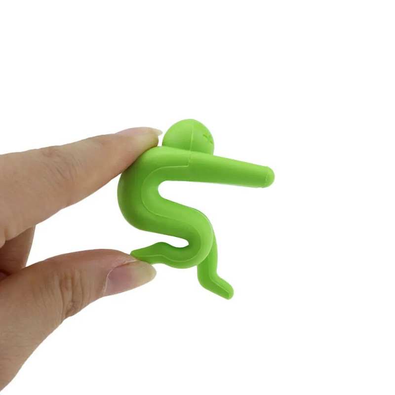 Silikoninis pasaulis 1vnt silikoninis virtuvės dangčio laikiklis Mini silikoninis puodo dangtis Pakelkite dangtelį perpildymo įtaisas Stentas virtuvės įrankiai