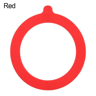 1vnt Neperšlampamas silikoninis pakaitinis tarpiklis sandariklis Daugkartinio naudojimo sandarikliai Mason stiklainiai O žiedai tarpikliai Guminiai sandarikliai Konservavimo puodelio priedas