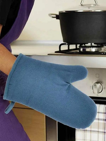 Γάντια φούρνου κουζίνας Γάντια ψησίματος κατά των καυτών υψηλών θερμοκρασιών Μόνωση φούρνου μικροκυμάτων Γάντια ψησίματος Εργαλεία ψησίματος