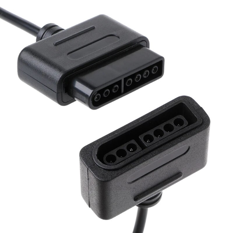 Aukštos kokybės žaidimų konsolė, skirta SNES prailginimo kabeliui žaidimų valdikliui, suderinama su SNES rankenos laido priedais