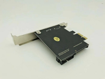 Προσθήκη καρτών Κάρτα επέκτασης USB PCIE Sata/Card PCIE USB Adapter USB3 PCIE USB 3.1 PCI-E USB-C 2.4A Computer Expansion Cards Νέα