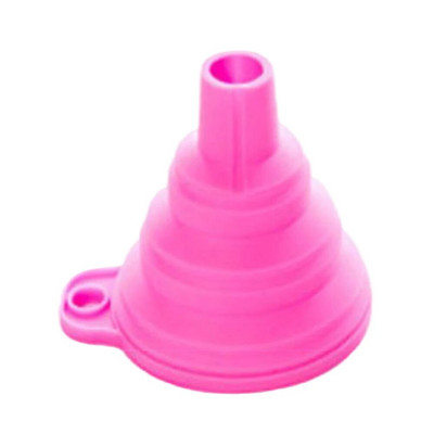 1vnt silikoninis sulankstomas teleskopinis ilgo kaklo piltuvas Kūrybiniai buitiniai skysčių užpildymo mini piltuvėliai skysčių užpildymo virtuvės įrankiai