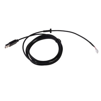 Кабел за мишка Издръжлив USB мек кабел за мишка Линия 2.15M за G402 Hyperion Fury Мишки Съединителен проводник