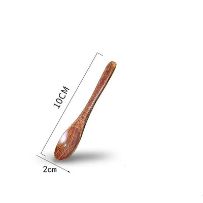 1 vnt. mediniai sriubos šaukštai valgymui Virtuvėje Arbatinis šaukštelis pagardų indas ilga rankena mediniai šaukštai gaminimui