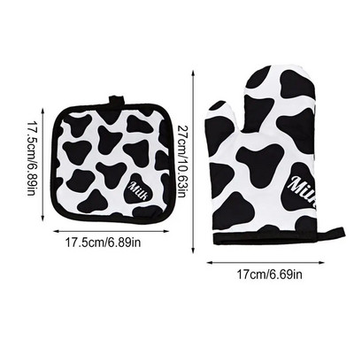 Orkaitės pirštinės ir puodų laikiklių rinkiniai virimo pirštinės puodo laikiklio rinkinys karščiui atsparus kepsninės pirštinės Orkaitės pirštinės Virtuvinė orkaitės pirštinių rinkinys ne