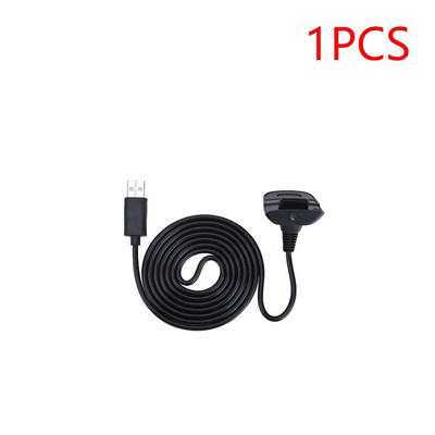 1–3 vnt. „Xbox 360“ belaidžio žaidimų valdiklio vairasvirtės įkrovimo laidas