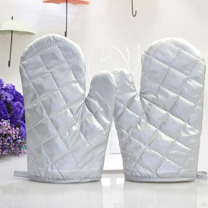 Γάντια φούρνου μικροκυμάτων Γάντι κουζίνας ψησίματος Γάντια οικιακής μόνωσης ανθεκτικά στη θερμότητα Γάντια οικιακής μόνωσης κατά του ζεματίσματος Βαμβακερά γάντια για μαγείρεμα ψησίματος