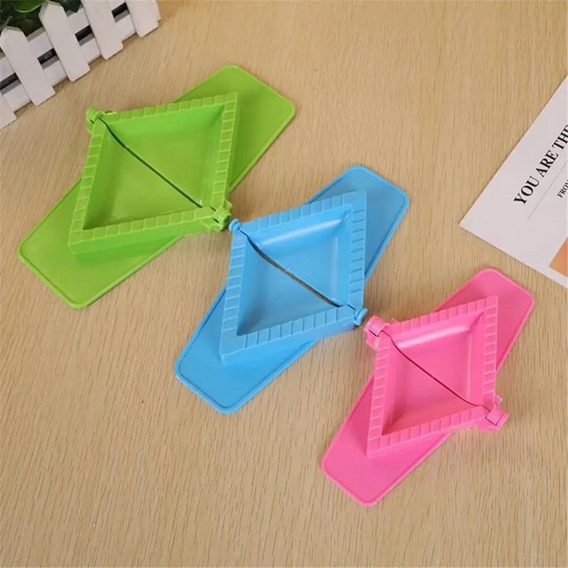 Koldūnų formos plastikinis rankų darbo kiniškas raviolis „Jiaozi“ virimo aparatas koldūnų mašinų gamybos įranga „Kichen“ konditerijos įtaisas