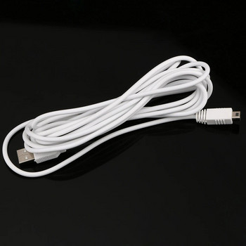 3M USB кабел за зареждане USB зарядно устройство за данни за Nintendo Wii U WIIU геймпад контролер USB зарядно устройство кабел за зареждане