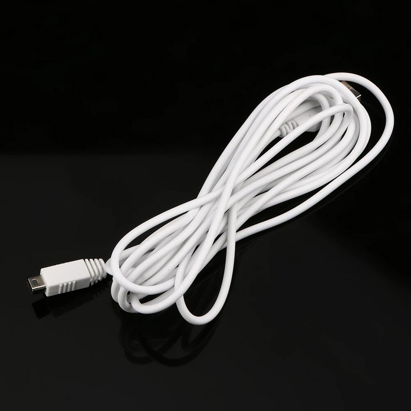 3M USB įkrovimo laidas USB duomenų maitinimo įkroviklis skirtas Nintendo Wii U WIIU žaidimų pulto valdikliui USB įkroviklio įkrovimo laidas