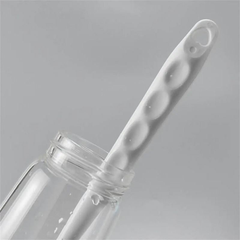 Silikoninio puodelio šepetėlio puodelio šveitimo stiklo valiklis virtuvės valymo įrankis ilga rankena gėrimo vyno stiklo butelio stiklo puodelio valymo šepetys