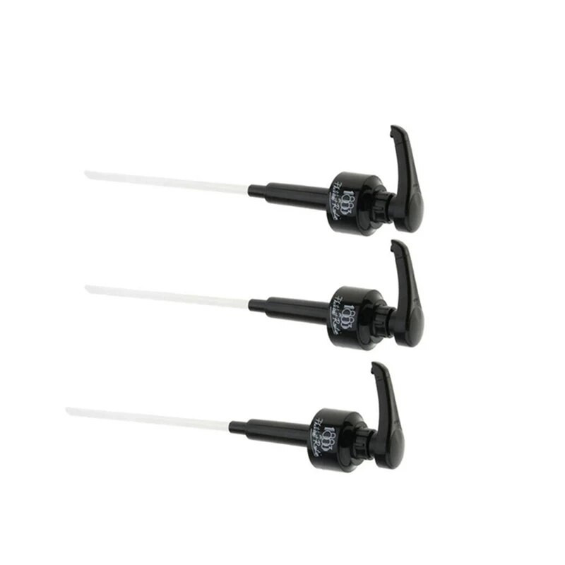 4Pack Black 8Ml sirupo pompos dozatoriaus siurblys puikiai tinka Monin kavos sirupams sniego spurgų kvapiosioms medžiagoms ir kt.