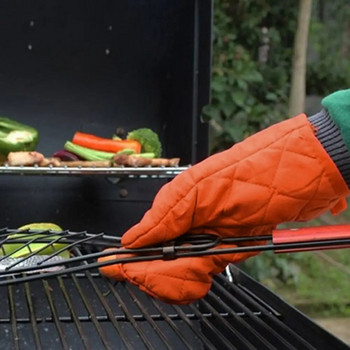 1 τεμ. Κατσαρόλα Γάντια φούρνου Βαμβακερά γάντια Θερμομόνωση Προστατευτικό που πλένεται στο πλυντήριο Ψήσιμο στη σχάρα Μαγειρική Ψήσιμο Αξεσουάρ κουζίνας