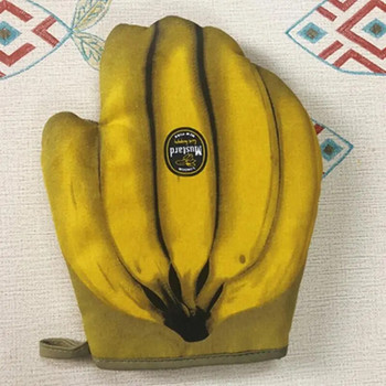 Γάντια φούρνου Γάντια μικροκυμάτων Ανθεκτικά στη θερμότητα τρισδιάστατη εκτύπωση χοντρά γάντια για μαγείρεμα μπάρμπεκιου Κουζίνες γάντι