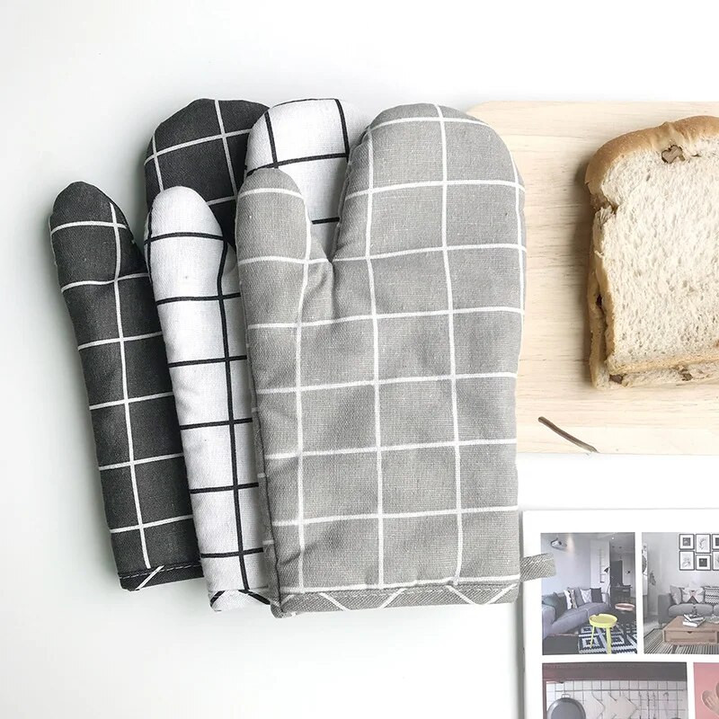 Nauji virtuvės puodų laikikliai pagalvėlės ir viryklės orkaitės pirštinių rinkinys pirštinės karščiui atsparios termiškai atsparios karščiui Take Hot Puod virimo kepimo pirštinės