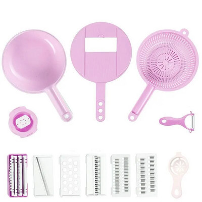 12 viename Daugiafunkcinis daržovių pjaustytuvas Morkos Bulvės Rankiniu būdu supjaustytos Smulkintuvas Ridikėlių trintuvas Virtuvės įrankiai