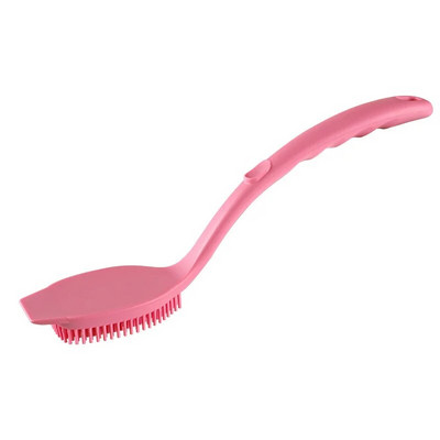 Silikoninis indų šepetys virtuvės kriauklės valymo įrankis ilga rankena puodo plovimo įrankis kalkių šalinimo alyvos dėmių šepetys virtuvės reikmenys