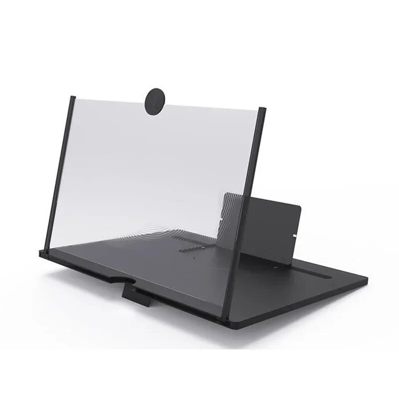 Naujas 3D HD mobiliojo telefono ekrano didintuvas Kino vaizdo stovo stiprintuvas Stalinio telefono laikiklis 3D HD filmų vaizdo stovas didmeninė prekyba