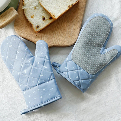 2020 Nou 1 pereche de mănuși pentru cuptor cu microunde pentru grătar cuptor pentru coacere mănuși pentru oală fierbinte mănuși pentru bucătărie rezistente la căldură