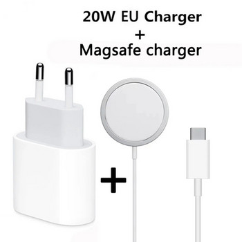 Apple MagSafe Wireless 20W Charger for iPhone 15 14 13 Pro Max Fast Charging Type C for iPhone 11 12 Mini Quick Magnetic Charge