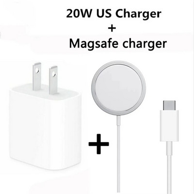 Apple MagSafe belaidis 20 W įkroviklis skirtas iPhone 15 14 13 Pro Max greito įkrovimo tipas C skirtas iPhone 11 12 Mini greitas magnetinis įkrovimas