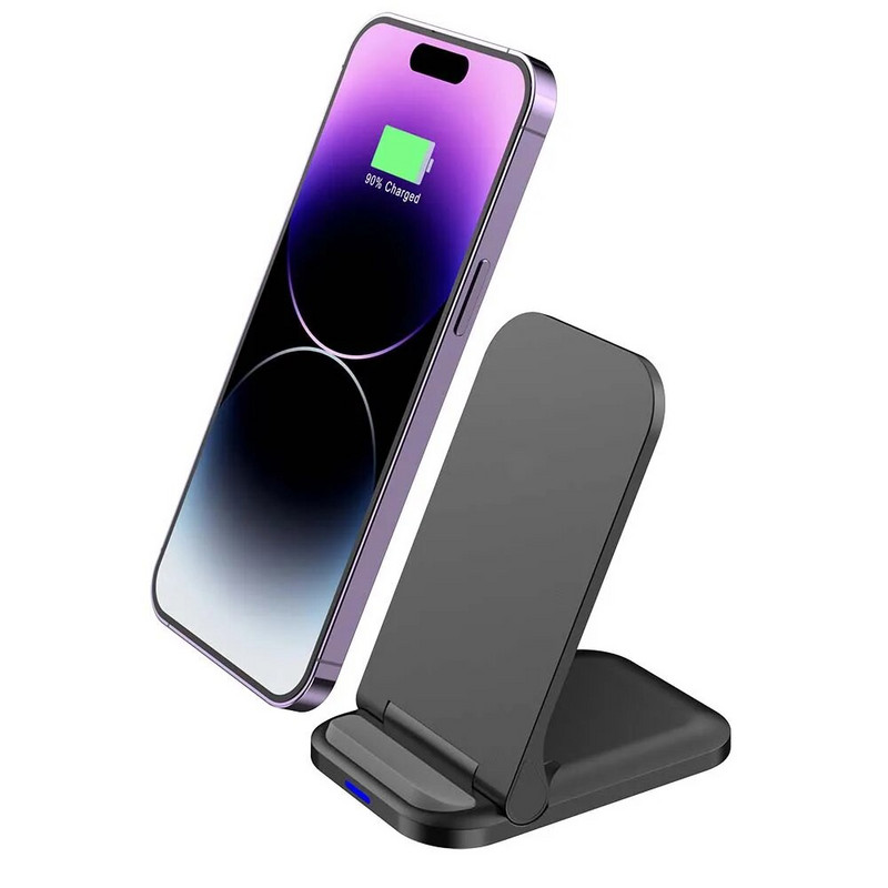 30 W összecsukható vezeték nélküli töltőállvány iPhone15 14 13 12 11Pro gyorstöltő dokkolóállomáshoz Samsung Glaxy S23 S22 S21 Note20 készülékhez