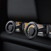 Automašīnas sēdekļa aizmugurējais galvas balsta turētājs automašīnas mobilā tālruņa grozāmais statīvs Xiaomi Iphone 14 Pro Max viedtālruņa planšetdatoram universāls