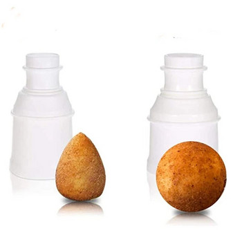 DIY Arancini Maker Καλούπι για μπαλάκια ρυζιού Maker πολλαπλών χρήσεων Κουζίνα Meat Ball Mold Επαναχρησιμοποιήσιμο εργαλείο σούσι DIY Χειροποίητο καλούπι Bento