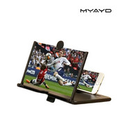 HD ekrano didinimas, skirtas Mobile Black 10" Sulankstomas nešiojamas reguliuojamas lauko stovyklavimo telefono ekrano stiprintuvas telefono priedai