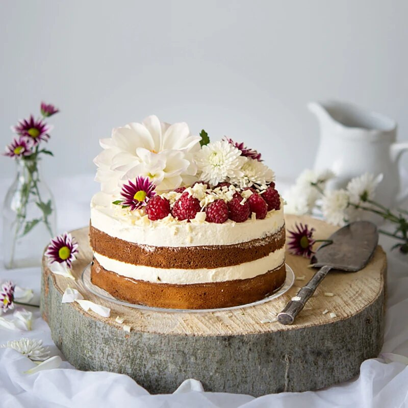 10/15/20/25 cm skaidrūs akriliniai apvalūs tortų diskai, skirti namų apyvokai pakeisti kepimo skardą sluoksniuoti tortų dekoravimo įrankiai, reikmenys