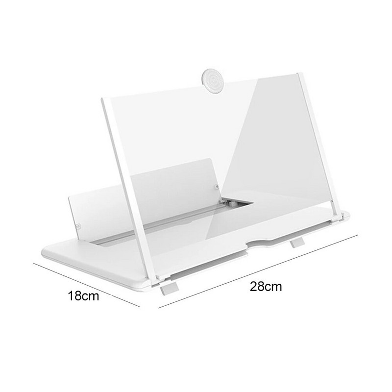 13 colių mobiliojo telefono ekrano stiprintuvas 3D HD projektorius mobiliojo telefono vaizdo didintuvas sulankstomas padidintas ekrano didinamasis laikiklis