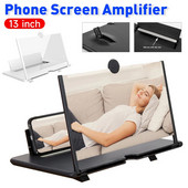 13 colių 3D mobiliojo telefono ekrano stiprintuvas Universalus sulankstomas HD telefono ekranas Vaizdo didintuvas su padidinamuoju stiklu telefono laikiklis