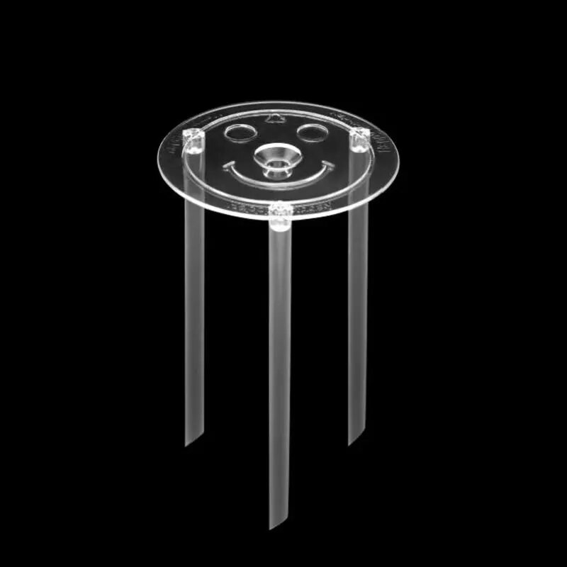 Plastikinių tortų kaiščių rinkinys Baltų tortų lazdelių atraminių strypų skyrimo lėkštės „pasidaryk pats“ kepimo priedai Stovas Tortų dekoravimo įrankiai