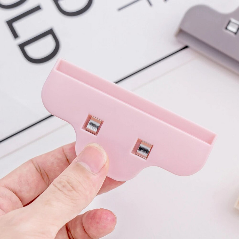 Maisto užkandžiai Sandarinimo segtukai Plastikinis Tvirtas maisto maišelis Drėgmei atsparus Šviežiai išlaikomas sandariklis Virtuvės priedai Įtaisai Cozinha Cocina