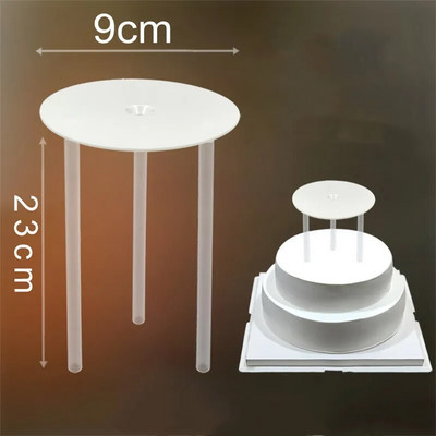 4/6/8/10 colių daugiasluoksnis pyrago stovas, pakabinamas tarpiklis atraminis rėmas, apvalus desertas, atraminis tarpiklis, kaupiamasis laikiklis kepimo įrankiai