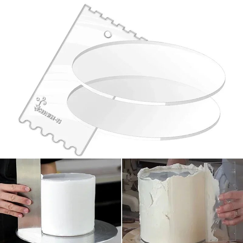 4/6/8/10 colių akrilo tortų diskas apvali lenta Happy Birthday tortai, apipjaustymo apskritimas, skaidrus perspex lakštų lėkštės dekoravimo įrankiai