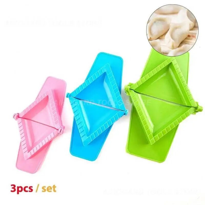 Pelmeņu veidņu plastmasas roku darbs Ķīniešu ravioli Jiaozi Maker Pelmeņu mašīnas pagatavošanas aprīkojums Virtuves konditorejas izstrādājumu sīkrīks