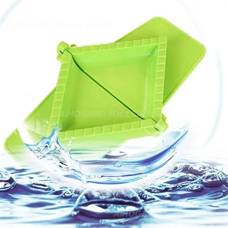 Pelmeņu veidņu plastmasas roku darbs Ķīniešu ravioli Jiaozi Maker Pelmeņu mašīnas pagatavošanas aprīkojums Virtuves konditorejas izstrādājumu sīkrīks