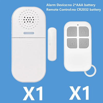 130DB belaidis durų / langų įėjimo apsauga, įsilaužimo jutiklis, signalizacija Magnetinis išmanusis namas garažo sistema nuotolinio valdymo šviesos diodas