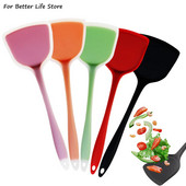 1vnt silikoninis kastuvas karščiui atspari rankena, atspari aukštai temperatūrai virtuvės gaminimo įrankis, kurį lengva valyti maistingas minkštas gelis