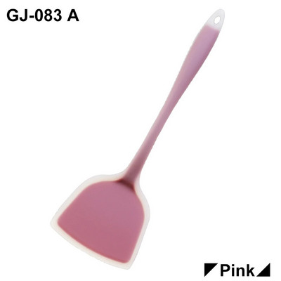 1vnt silikoninis kastuvas karščiui atspari rankena, atspari aukštai temperatūrai virtuvės gaminimo įrankis, kurį lengva valyti maistingas minkštas gelis