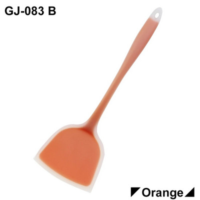 1vnt silikoninis kastuvas karščiui atspari rankena, atspari aukštai temperatūrai virtuvės gaminimo įrankis, kurį lengva valyti maistingas minkštas gelis