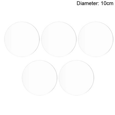 10/15/20/25 cm apvalus akrilo pyrago padėklo apskritimas, daugkartinio naudojimo skaidrus „pasidaryk pats“ meno pyrago įrankių padėklas, stovas kepimo dekoravimo priedai