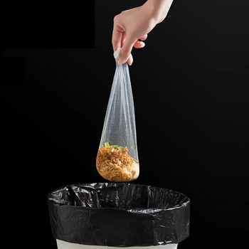 Триъгълна дренажна филтърна поставка Комплект торби за боклук Еднократна антиблокираща цедка за боклук Мрежеста торба Кухненска мивка Отвор за дренажен филтър за отпадъци