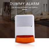 Fack Alarm Strobe Sirena Lauko Atspari Vandeniui su Raudona Blykste Infraraudonųjų LED įspėjimų Namų apsaugos nuo vagystės signalizacijos sistema