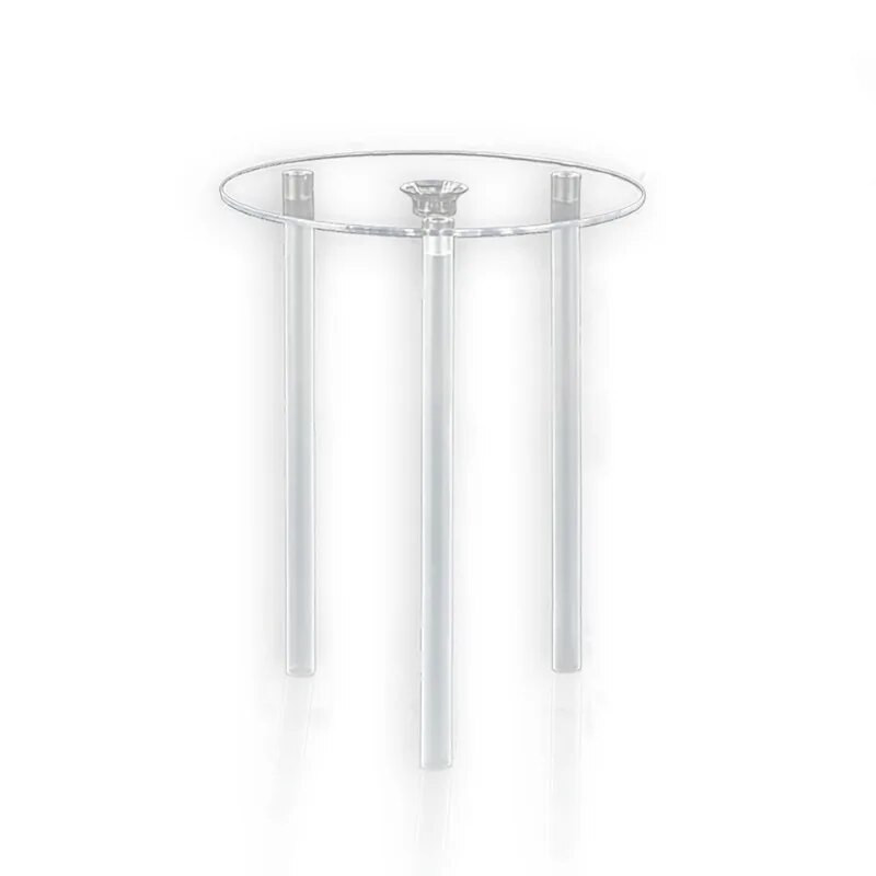 Daugiasluoksnė akrilo torto lentynėlė vestuvinių tortų desertų vitrinos tarpai tarp krūvelių laikiklis dekoratyvinis pyragas skaidrus pelėsis