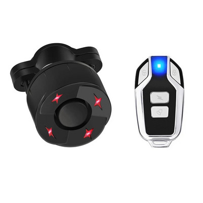 Nauja dviračio signalizacija, belaidė vandeniui atspari dviračio vibracijos signalizacija, USB įkrovimas, motociklo paspirtukas, apsauga, apsauga nuo vagystės